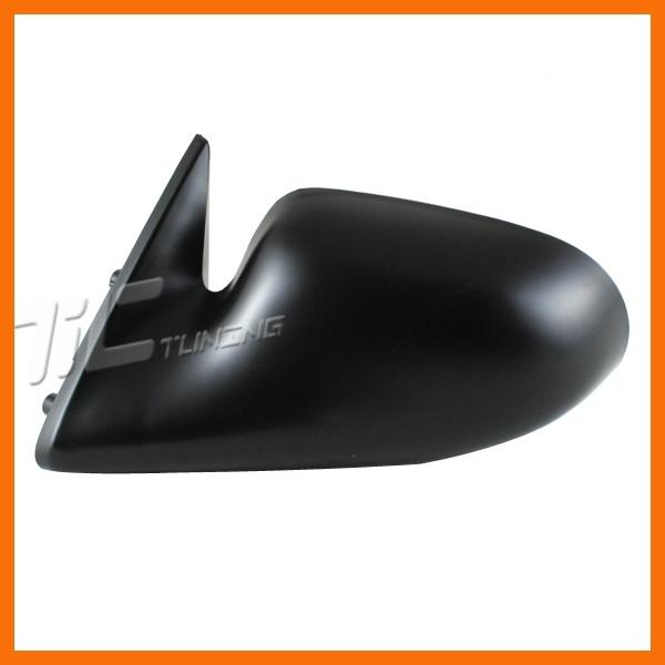 1995-1999 nissan sentra base manual mirror wo remote smooth hsg non fold left lh