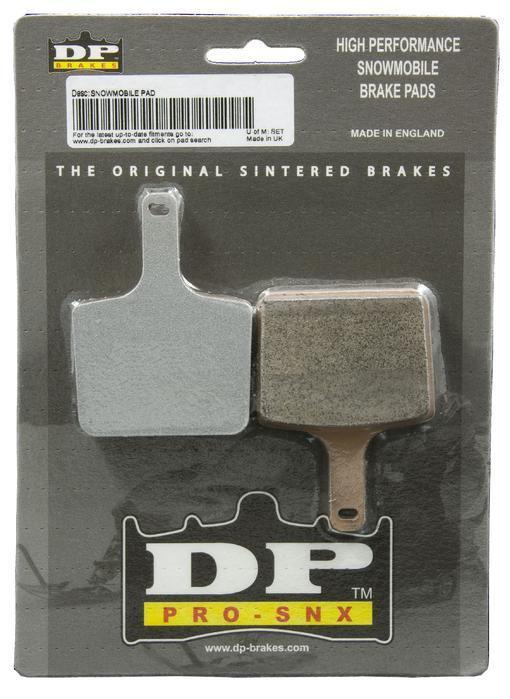 Dp sdp pro-snx snowmobile brake pads fits polaris indy 600 xcr 1996-2003