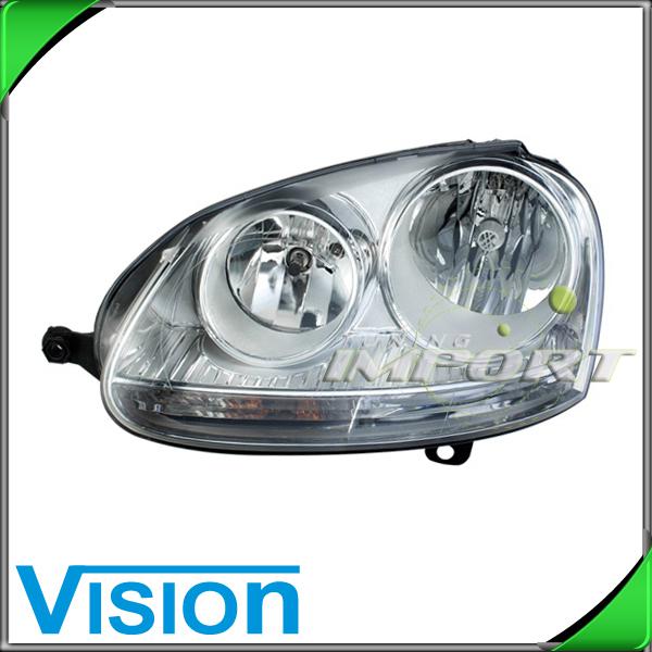 Driver side left l/h headlight lamp assembly new 2005-10 volkswagen vw jetta mk5