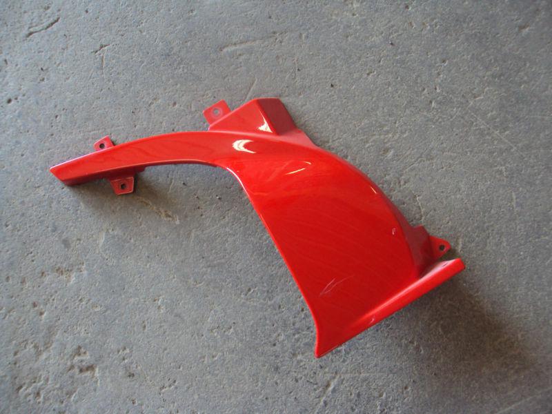 1999-2002 dodge viper rt10 gts oem rh passenger lower fender extension red