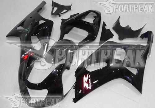 Fit suzuki gsx-r 600 / 750 01 02 03 2001 2002 2003 fairing abs body kit f13b44