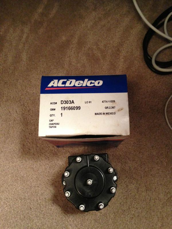 D303a acdelco distributor cap 87-97 gm 19166099