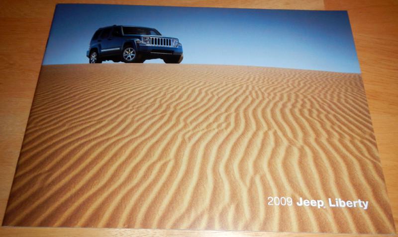 New 2009 jeep liberty dealer sales brochure