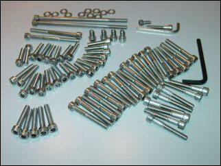 Stainless steel engine bolt set xvz1300 royal star 97-99  - ngss-826