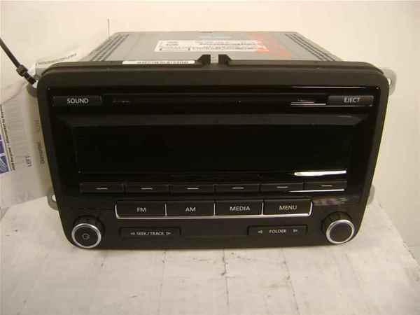 12 13 vw beetle passat am fm cd player media radio 1k0 035 164 d oem