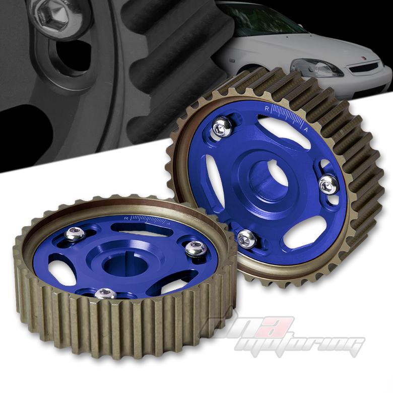 Jdm blue honda b-series b16/b18 dohc adjustable cam gear civic/integra/prelude