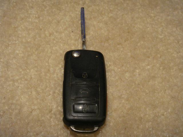 Vw remote keyless entry remote fob flip key kr55wk45032 jetta passat beetle gti