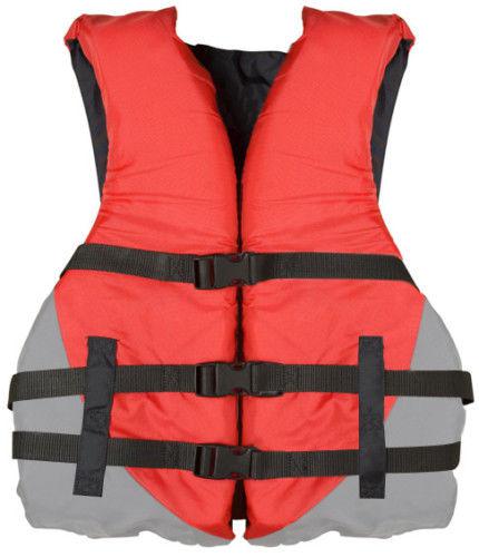 Mw universal adult oversize life vest ski jacket 2x 3x 