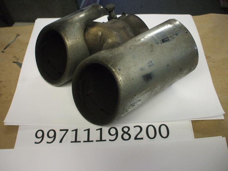 99711198200 used porsche 997 911 exhaust tip euro