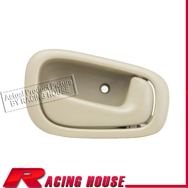 Interior inside front door lock manual handle rh 98 99 00 01 02 toyota corolla