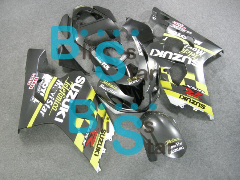 Injection fairing kit fit gsxr600 gsxr750 gsx-r600 gsx-r750 w8  2004-2005 5