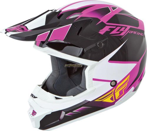 Fly kinetic impulse helmet pink/black/white