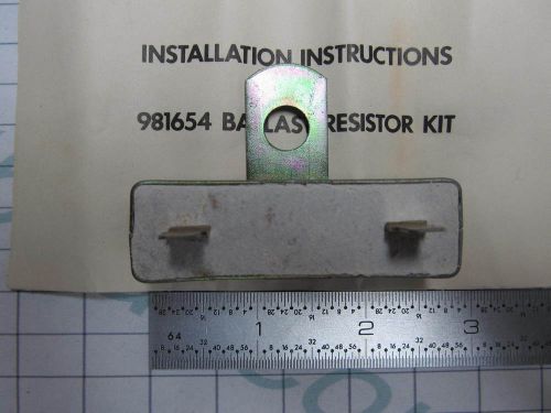 981654 0981654 ballast resistor omc stringer stern drives 1977 1978