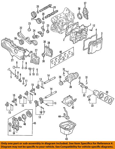 Subaru oem 06-14 impreza-oil pick-up 15049aa110