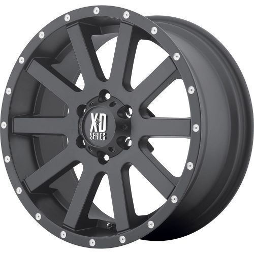 16x8 black xd xd818 heist 6x5.5 +10 wheels open country a/t ii 245/75/16 tires