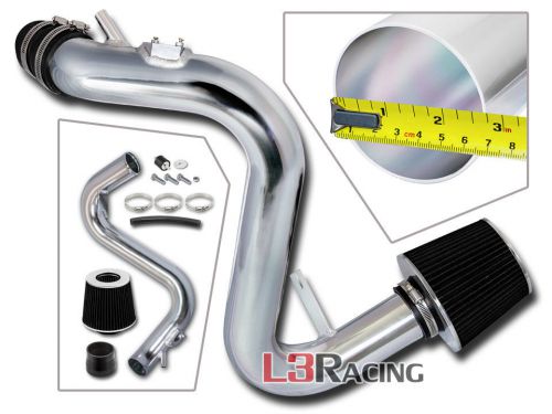 Fit for 07-13 mazdaspeed 3 2.3l turbo cold air induction intake kit+black filter