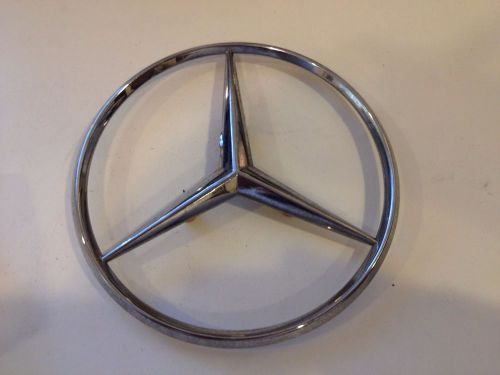 1970&#039;s mercedes chrome steering wheel insert