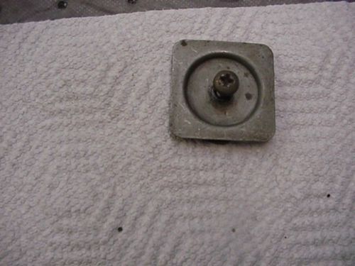 Harley davidson 4 speed inner primary block off for solonoid