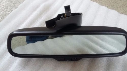 Audi a4 s4 a6 b7 black interior rear view mirror compass autodim