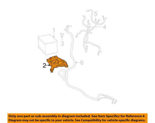 Gm oem-battery tray 15110940