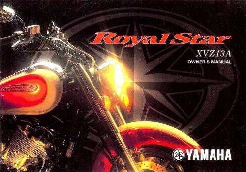 1997 yamaha royal star 1300 owners manual -royal star 1300--xvz1300a-xvz13at