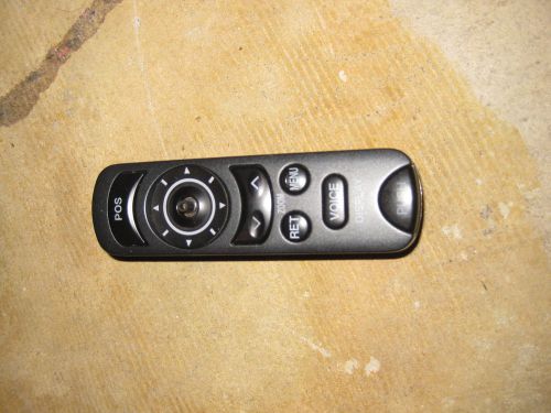 Mazda navigation system remote control