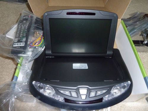 New insignia car overhead dvd player with motorized 9.5 &#034; screen