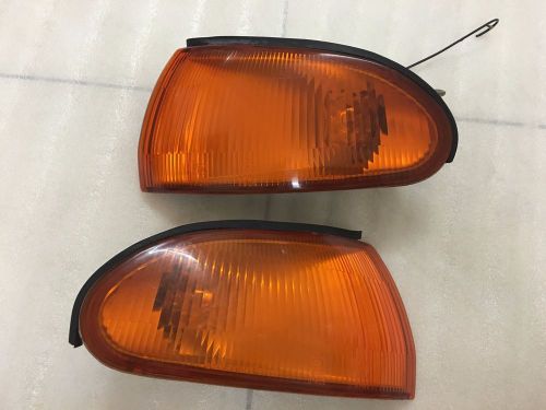 Mitsubishi lancer evolution evo 1 2 3 jdm amber corner lights 1992-1996 (used)