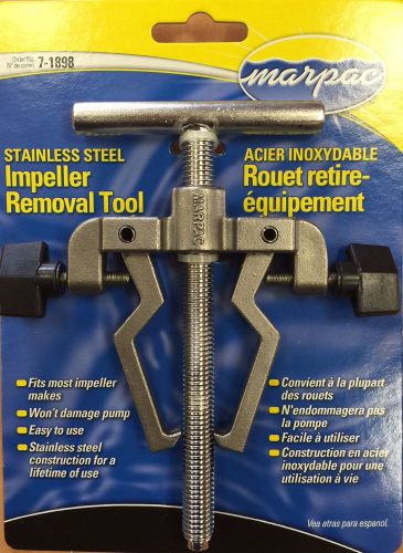 Marpac impeller removal tool 7-1898 jabsco 50070-0040, 50070-0200