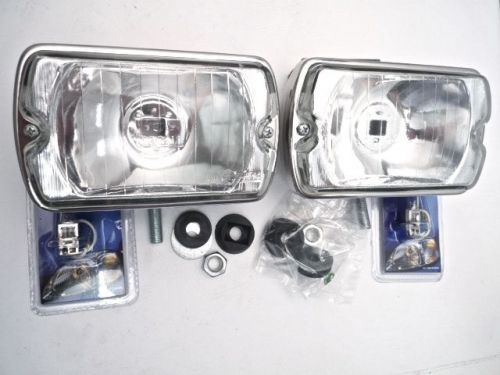 Peugeot 204 404 504 renault 5 8 16 alpine fog light set classic style - new