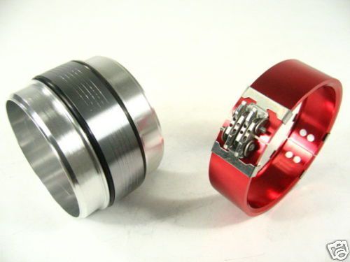 New pegasus aluminum 3.0&#039;&#039; turbo clamp clamshell red