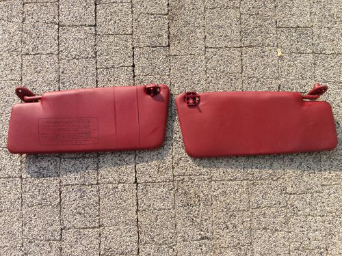 Jdm honda  prelude bb6 bb8 bb9 red sir  sun visors oem