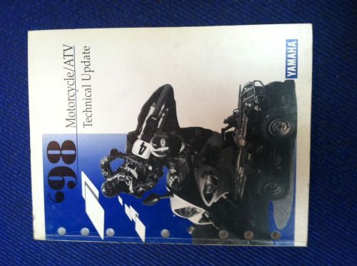 Oem yamaha 1998 motorcycle &amp; atv technical update manual lit-17500-00-98