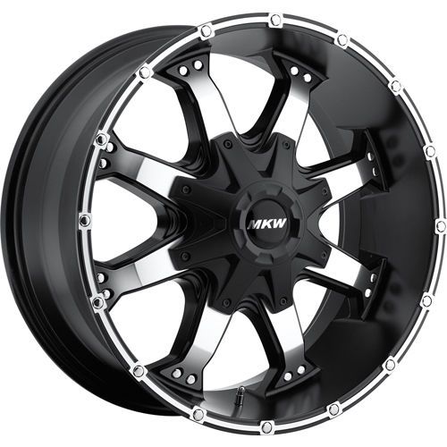 17x9 black machined m83 5x135 &amp; 5x5.5 +10 rims discoverer stt pro tires