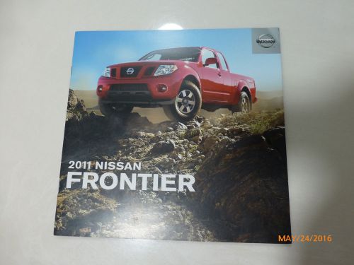 2011 nissan frontier sales brochure