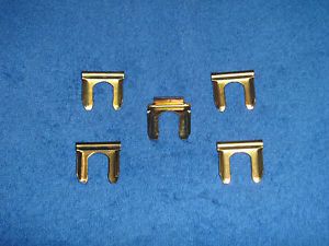 Oldsmobile 88 98 brake hose retaining clip set- new - 5 pieces