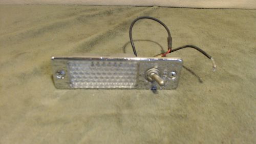 1967 datsun roadster 1600 under dash map light with mounting screws and nuts