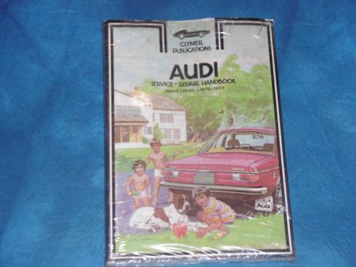 Clymer audi 100lf series 1970-1977 service maintenance manual a131