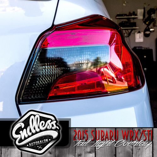 Sell 2015 - 2016 WRX / STi Precut Tail Light Overlays in Moreno Valley ...