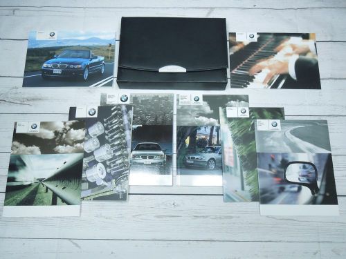 2005 bmw 3 series convertible 325ci 330ci owners manual set