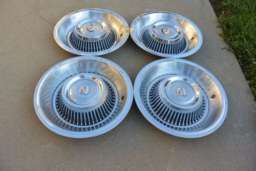 1963 1964 cadillac eldorado fleetwood deville hubcaps wheel covers center caps