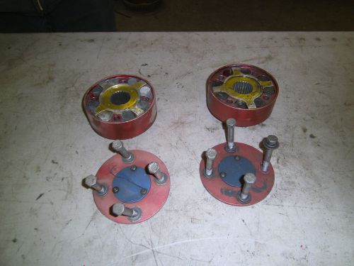 Pair of winner&#039;s drive flanges-complete, racing late model dirt or asphalt