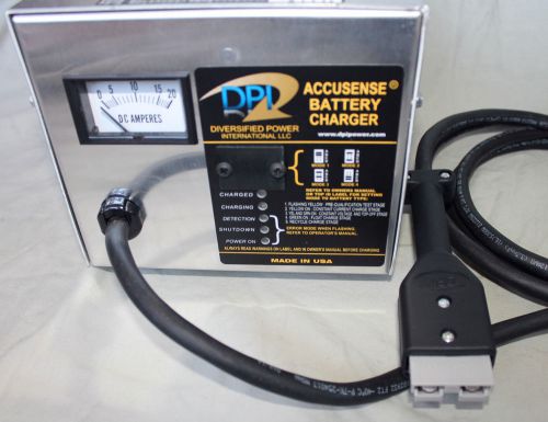 48v 17a dpi golf cart charger sb-50 plug club car  ezgo txt ds open box- dented