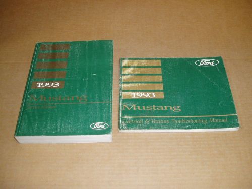 1993 ford mustang gt wiring shop service dealer repair factory manual
