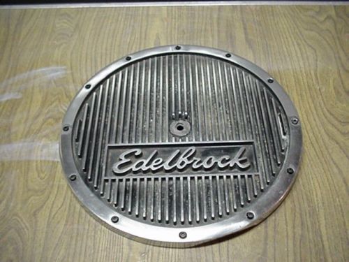 Hot rod rat rod ford chevy mopar edelbrock alum air cleaner   we ship world wide