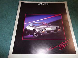 1984 chevrolet camaro / z28 &amp; more sales brochure / original dealership catalog