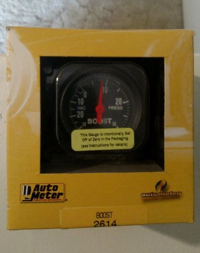 Auto meter 2614 mechanical boost/vacuum gauge