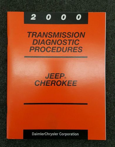 2000 jeep cherokee transmission diagnostic procedures factory service manual