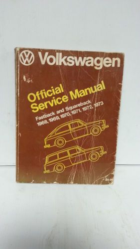 Volkswagen type 3 robert bentley service manual