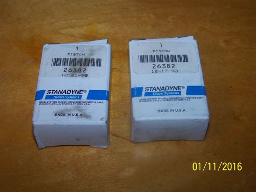 2 stanadyne 26382 pistons for diesel fuel injection systems